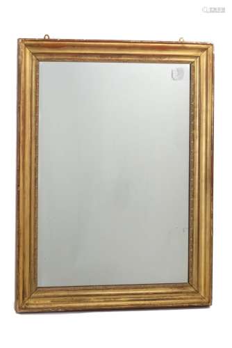 Miroir doré. H. 96x71.5 cm. - - Miroir Mirror Meubles Furniture -