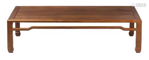 Table basse rectangulaire en bois de rose Kangzhuo à 4 pieds sabots (style [...]