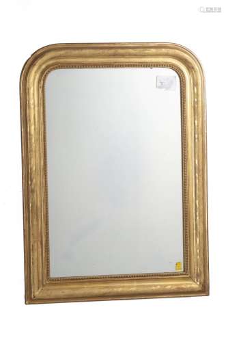 Miroir doré. H. 82x60 cm. - - Miroir Mirror Meubles Furniture -