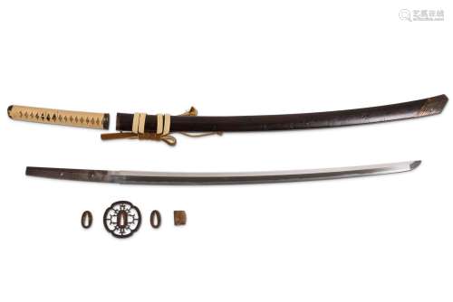 Daisho: Katana, nagasa 69,5 cm. Mei,