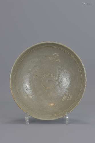 A Korean Korya Dynasty stone ware celedon bowl. 20