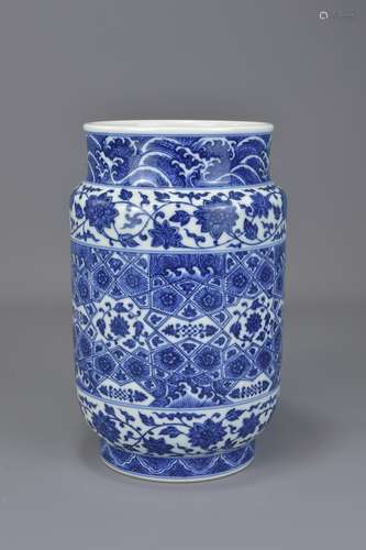 A Chinese 19/20th century or earlier Ming style bl