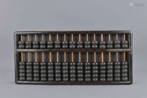 A 19th Century Chinese hardwood Abacus 18.5cm x 41