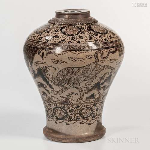 Cizhou-painted Stoneware 