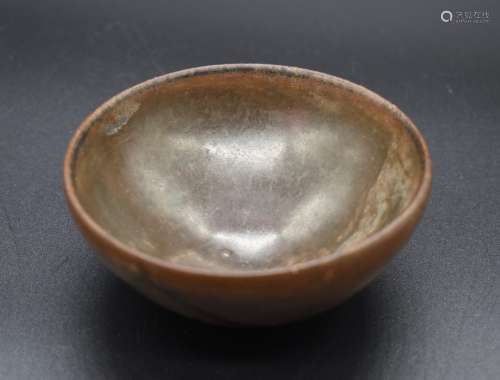 A small Chinese Jian ware tea bowl- Song dynasty, 12th century or later