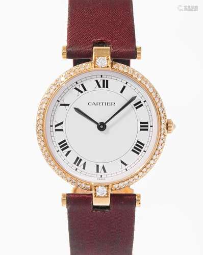 Cartier Brillant-Damenarmbanduhr