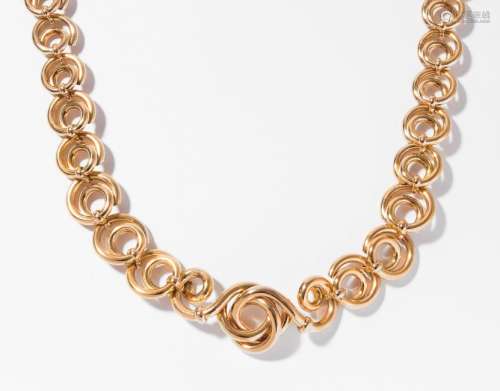 Rotgold-Collier
