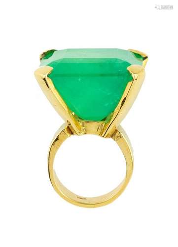 BAGUE EMERAUDE