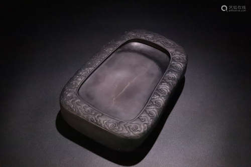 AN OLD CLOUD PATTERN DUAN STONE INKSTONE