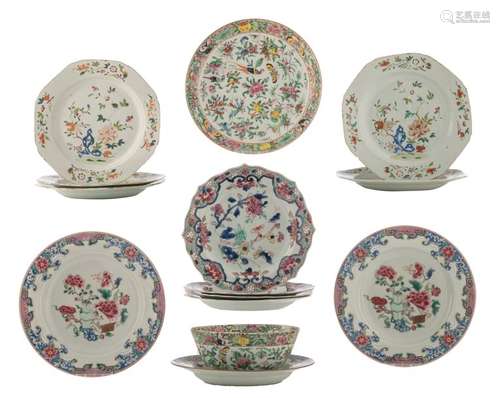 An early Chinese Canton bowl and dish (1825 1840);...;