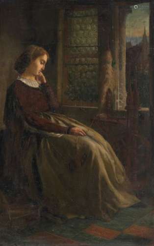 (Vanaise G.), musings, oil on canvas, 52 x 80 cm