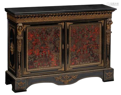 An exceptional Napoleon III meuble d'appui en deui…