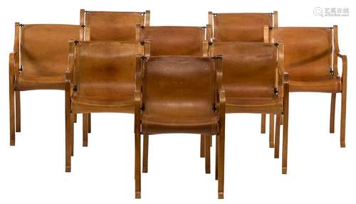 A set of eight armchairs by Cristian Valdes, 'Chai…