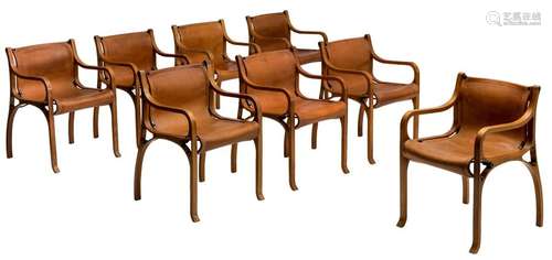 A set of eight armchairs by Cristian Valdes, 'Chai…