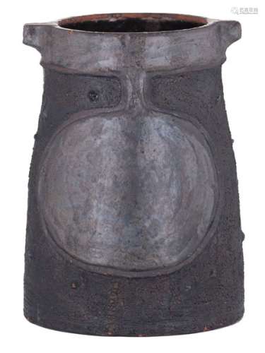 A terracotta jar, signed Perignem, 1960s, Amphora,…