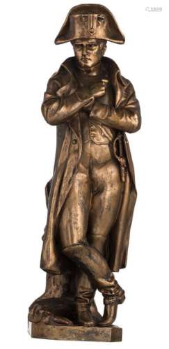 Pinedo E., Napoleon, patinated bronze, with a 'Bro…