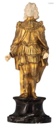 Varnier, a chryselephantine gilt bronze and ivory …