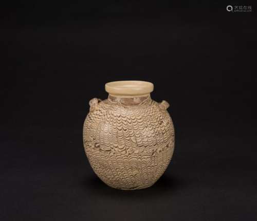 A Jiao Tai Pottery Jar