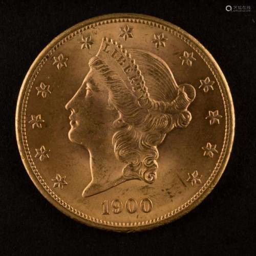 1900 $20 GOLD COIN