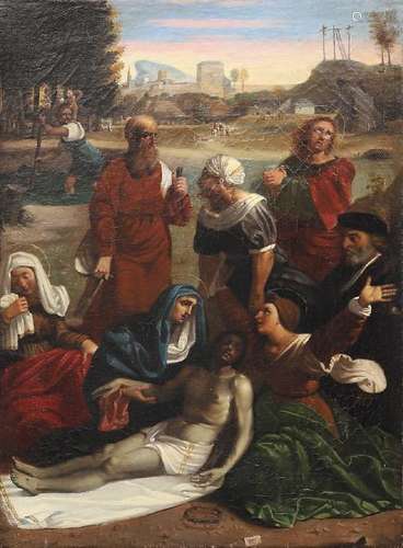 PROBABLY ROMAN SCHOOL, MID 19TH CENTURY. Lamentation