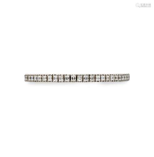 Diamonds riviÃ¨re bracelet.