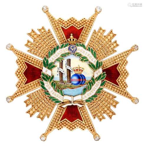 Decorative cross of the Royal Order of Isabella the