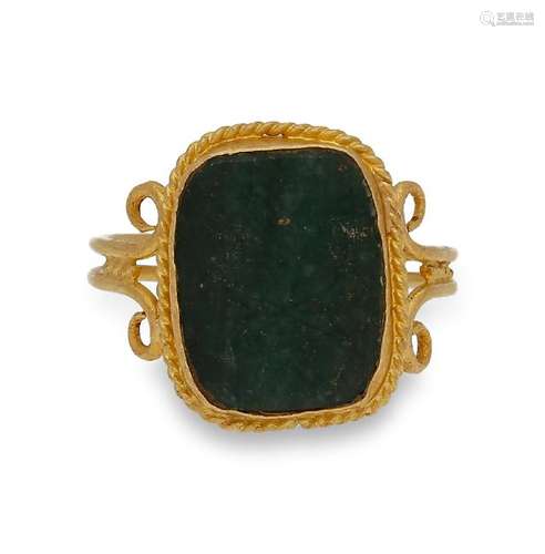 Jasper ring, early 19th Century.