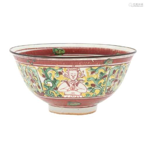 Chinese bowl for the Thai market in porcelain with