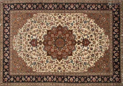 Persian wool carpet, third quarter of the 20th Century.