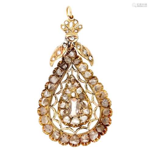 Diamonds pendant, probably from the 19th Century.