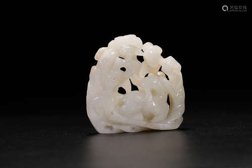 A STORY DESIGN HETIAN JADE ORNAMENT