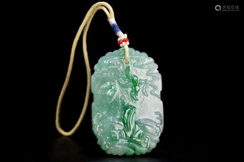 A STORY DESIGN JADEITE PENDANT