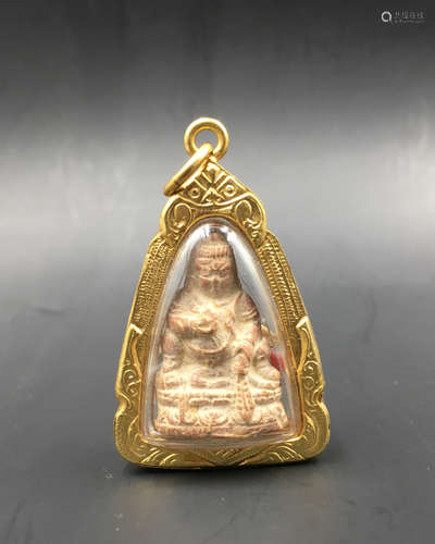 24K BUDDHA PENDANT