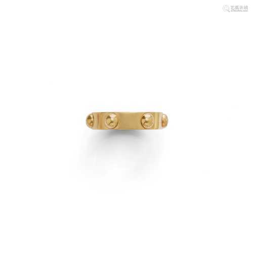 GOLD-DIAMANT-RING, LOUIS VUITTON.