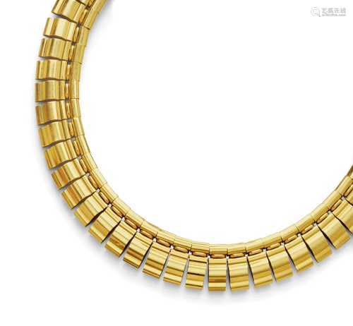 GOLD-COLLIER, um 1950.