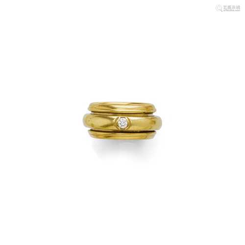 GOLD-DIAMANT-RING, PIAGET.