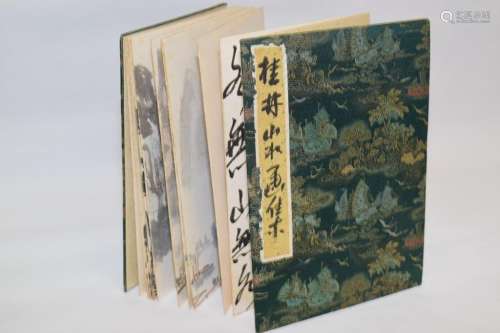 20th C. Chinese Watercolor Painting Album