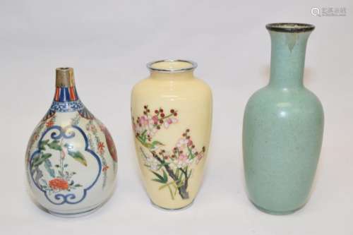Group of Japanese Vases