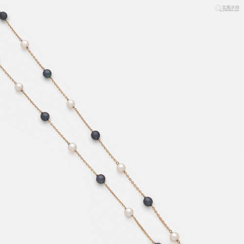 CULTURED PEARL LONG NECKLACE