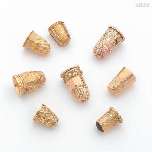 COLLECTION OF THIMBLES