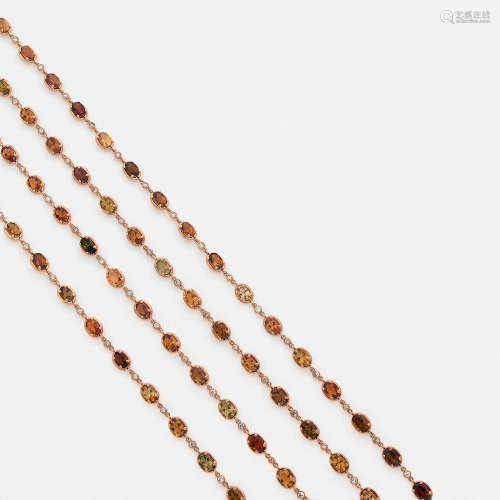 TOURMALINE LONG NECKLACE