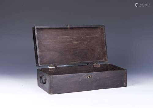 ROSEWOOD OR ZI TAN WOOD BOX