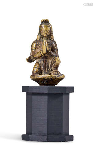 15世纪 铜迦楼罗像