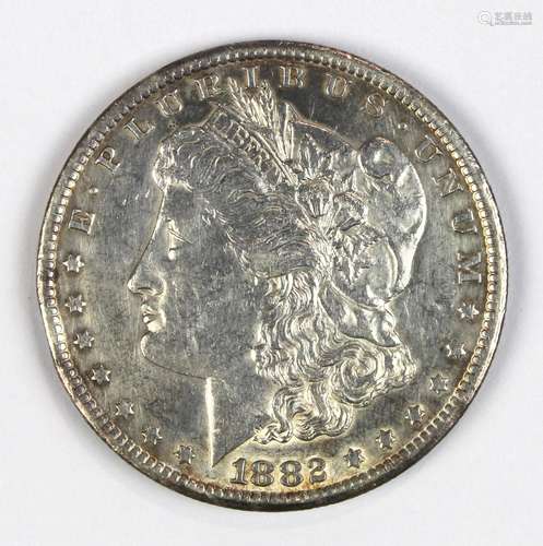 1882 (CC) Carson City Morgan Silver Dollar AU