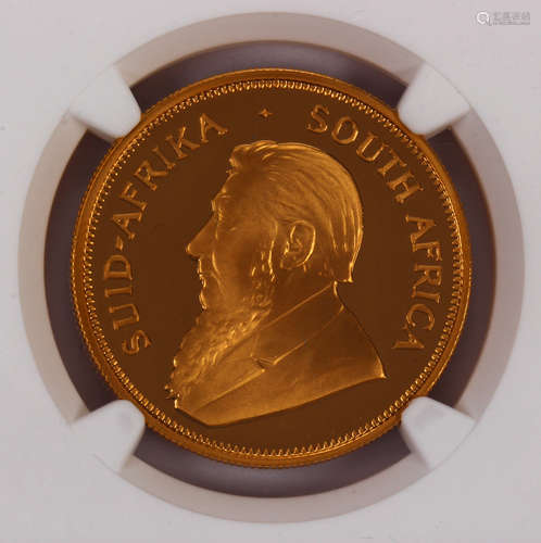 1999 Proof South African Krugerrand NGC PF 69 ultra cameo