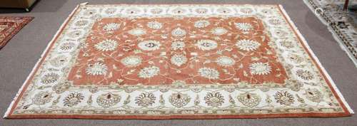 Indo Oushak carpet, 8' x 10'