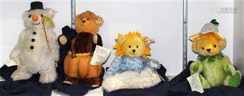 (lot of 4) Steiff collectible bear group, including 