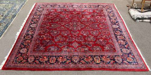 Persian Sarouk carpet, 7'7