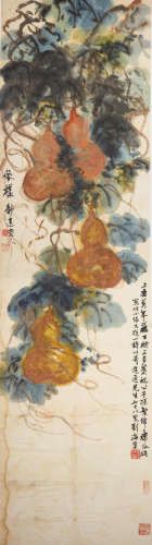 Gourd Liu Haisu (1896-1994)