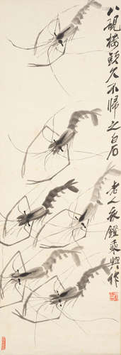 Shrimps Qi Baishi (1864-1957)